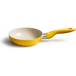 Kelomat Minipfanne Ceramic Color Ø16 cm – die perfekte Single-Pfanne - Pfanne mit Keramik-Antihaftbeschichtung, ideal für das schnelle Zubereiten von Gerichten und das Erwärmen von Resten. Kompakte Größe von 16 cm für effizientes Kochen.