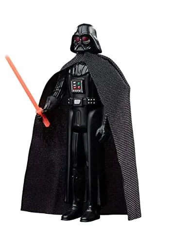 Star Wars Hasbro Retro-Kollektion Darth Vader (The Dark Times), 9,5 cm große Figur Obi-Wan Kenobi, Spielzeug für Kinder ab 4 Jahren, Multi, Einheitsgröße, F5771