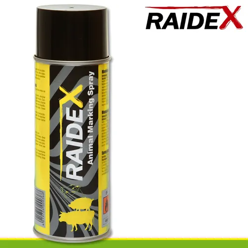 Raidex 400ml Viehzeichenspray gelb Weide Stall Kühe Schwein Schafe Rinder Kalb