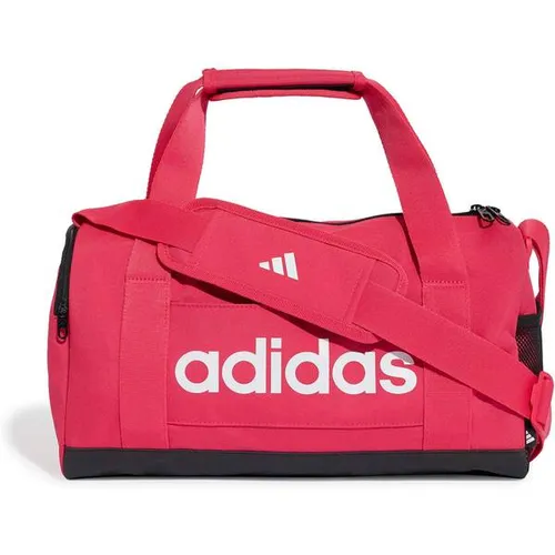 adidas Unisex Essentials Linear Duffel Bag in Power Pink von adidas