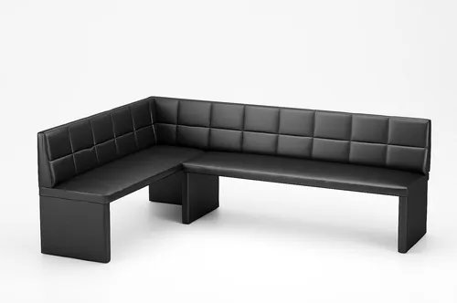 Eckbank Ruth XL in schwarz von Fun Möbel