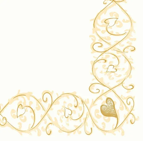 Duni Dunisoft Servietten Tesoro 40x40cm von Duni