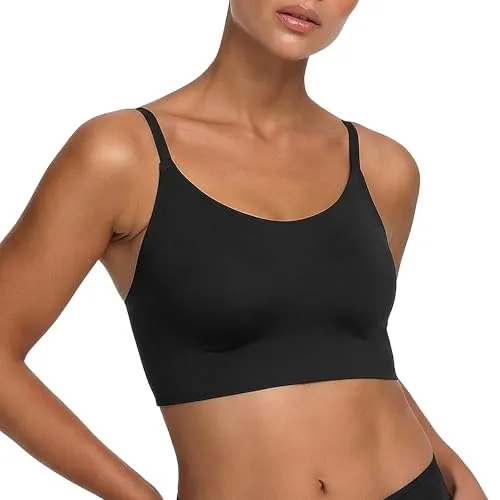 Scoop Neck BH Damen – Bügelfreier, nahtloser Alltags-BH mit leichter Polsterung