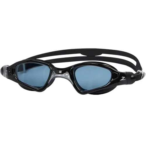 Zoggs Unisex-Adult Spectra Swimming Goggles, Black Grey, One Size