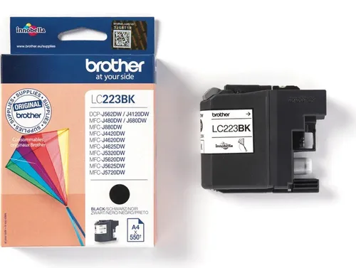 greenline Brother LC-223 BK XL Tintenpatrone in schwarz von Brother