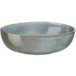 ASA Salatschüssel Saisons, Grau, handgemacht in blau von ASA
