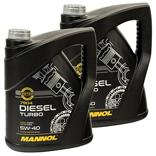 Motoröl MANNOL 5W40 Diesel Turbo API CI4/ SN 2 X 5 Liter