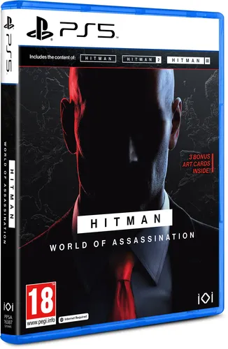 Hitman World of Assassination - PS5 EU Version, kreativer Spionage-Thriller mit über 20 Orten und Rogue-Like-Gameplay