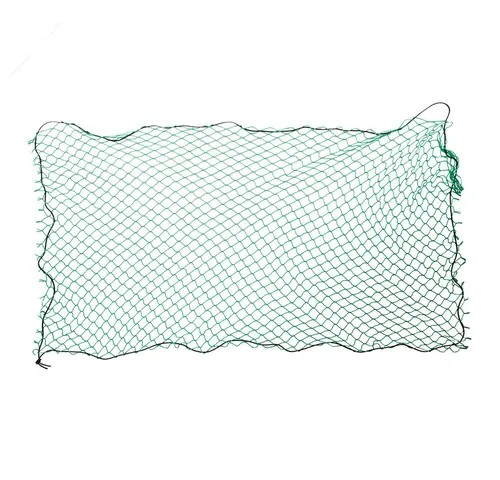 Silverline Ladungssicherungsnetz, 1 Stück, grün - Netz zur Ladungssicherung, aus UV-stabilisiertem Polypropylen, ideal für Dachgepäckträger und Anhänger, inklusive wiederverwendbarer Aufbewahrungstasche.