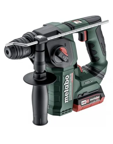 Metabo PowerMaxx BH 12 BL 16 Akku-Hammer 2 x 4 Ah LiHD - Bohrmaschinen mit kraftvollem 12 V Motor und 4 Ah LiHD Akkus für lange Laufzeiten, ideal für professionelle Anwendungen.