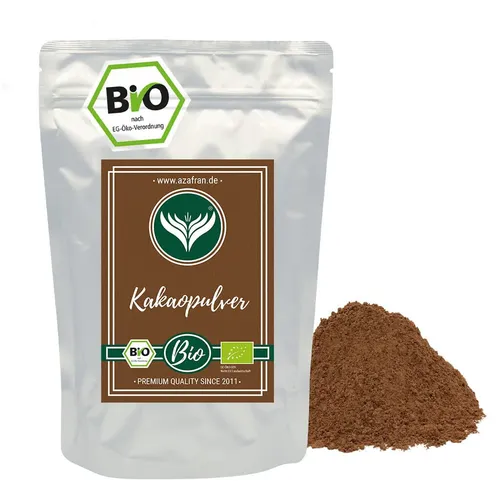 BIO Kakao Pulver , gemahlen getrocknet 500g