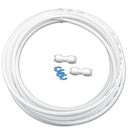 VS-3/7 Wasserschlauch Verlängerungs-Set für Kühlschrank Side by Side Wasserfilter für 6,35mm (1/4