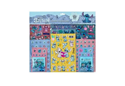 Lilo & Stitch Aufkleber Disney Aufkleber – 500 Stück Sticker-Set für kreativen Spaß