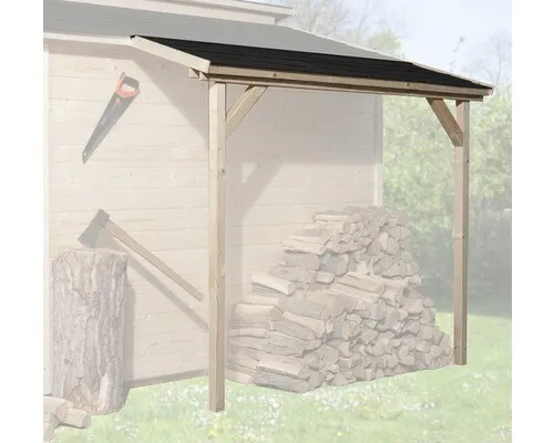 Schleppdach weka für Gartenhaus Lesina 95 x 200 cm von Weka