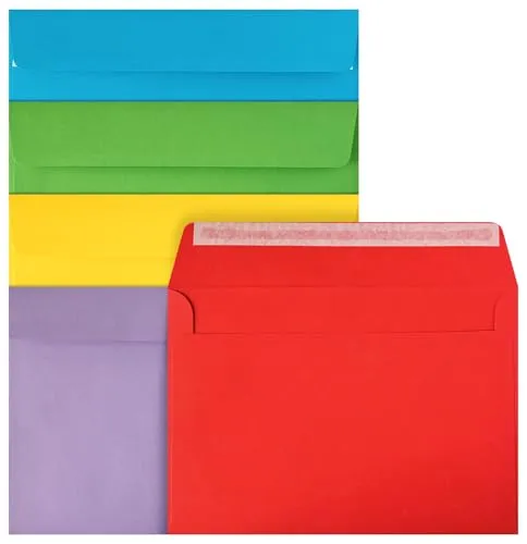 Netuno 20 Briefumschläge Intensivfarben DIN C5 16,2x22,9 cm edel