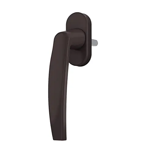 Ms Beschläge - Fenstergriff Rasterolive Aluminium Verschiedene Farben Fensterbeschlag Braun Ral 8019