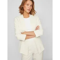Vila Female Blazer 3/4-Ärmel - Passgenau und Stilvoll - Damen Blazer mit ¾-Ärmeln, aus 63% recyceltem Polyester, ideal für einen eleganten Look mit umweltfreundlichem Material.