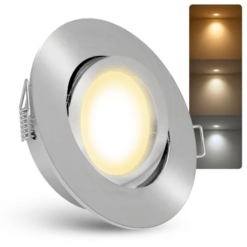 LED Einbaustrahler warm neutral kalt GU10 6W 230V Deckenlampe Spot Deckenleuchte