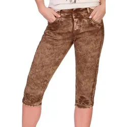 Hangowear Trachtenjeans Damen HENDRINA KB - hellgrau, schlamm 36 - Trachtenmode mit 98% Baumwolle und 2% Elasthan für optimalen Tragekomfort und eine perfekte Passform.