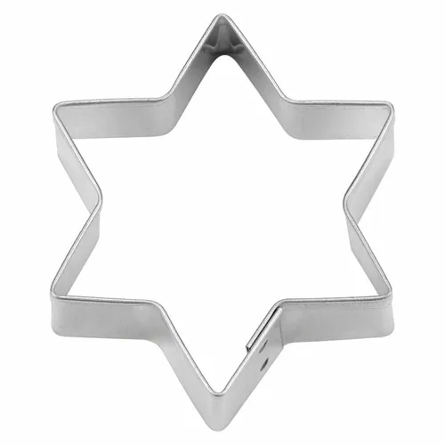 Städter Ausstecher Stern 6-zackig Ausstechform Plätzchenform Plätzchen 11.5 cm
