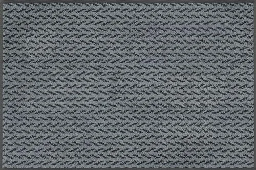 wash+dry Fußmatte Duo Denim 60x90 cm - Hochwertige Fußmatte für innen und außen, waschbar bis 60°C, rutschfest und trittschalldämmend – ideal für Allergiker und Tierbesitzer.