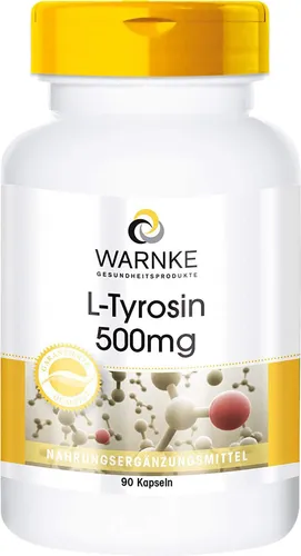 L-Tyrosin 500 mg Kapseln 90 St