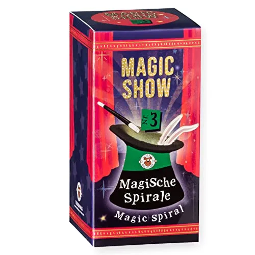 TRENDHAUS 957870 Magic Show Nr. 3 [ Magische Spirale ], Verblüffende Zaubertricks für Kinder ab 6 Jahren, Inkl. Online-Videos