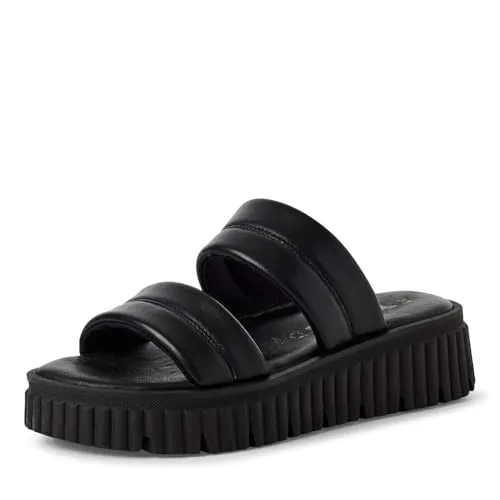 Tamaris Damen Klassische Ballerinas, Frauen Flats,Comfort Lining,TOUCHit-Fußbett,Slip-ons,klassisch elegant,Ballerinen,Black,42 EU