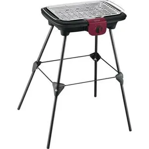 Tefal Elektrogrill Easygrill Adjust BG90F5 - 2300W Tisch- & Standgrill - Grill für drinnen und draußen mit 34 x 20 cm Grillfläche, 2in1 Funktion und 2300W Leistung für schnelles Grillen. Leicht zu reinigen dank abnehmbarem Edelstahlgrillrost.