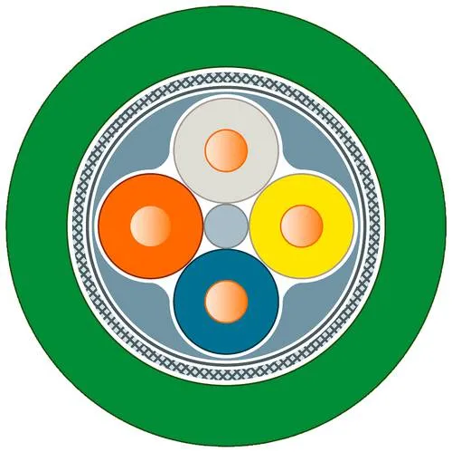 Siemens Seriell Anschlusskabel Grün von Siemens