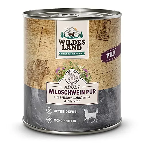 Wildes Land Wildschwein mit Distelöl von Wildes Land