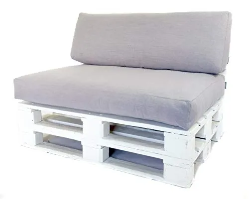 Mayaadi-Home Sitzkissen MH-UQ-01 Hellgrau 120x80x15 cm - Polster für Stühle & Sessel, hochwertig mit 100% Polyester und waschbar bis 30 °C – ideal für komfortable Sitzgelegenheiten in jedem Raum.
