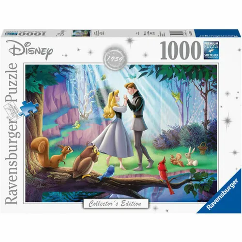 Ravensburger 13974 - Disney Dornröschen Puzzle - Klassisches Puzzle mit 1000 Teilen, ideal für Disney-Fans ab 14 Jahren. Erleben Sie die perfekte Passform und knickstabile Teile sowie ein reflexfreies Bild für unvergesslichen Puzzlespaß.