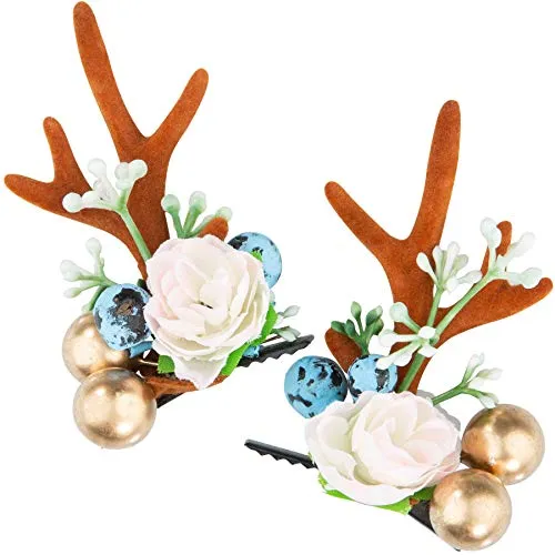 Haarklammern, -nadeln & -clips Braun von dressforfun