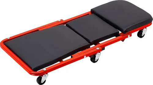 Meister Montage-Rollbrett 2 in 1 – Werkstattliege & Rollhocker - Werkstattrollbrett mit 150 kg Tragfähigkeit, flexibel einsetzbar als Liege oder Hocker, ideal für handwerkliche Tätigkeiten.