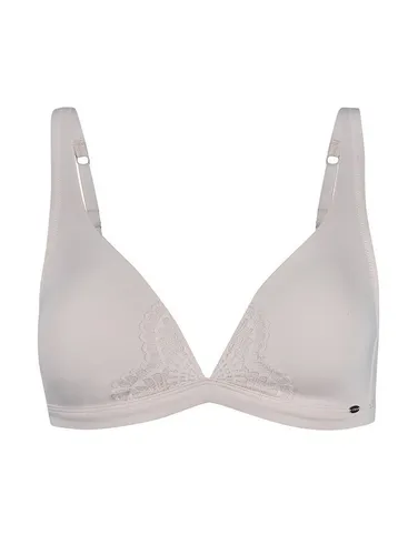 Skiny Triangel BH mit Schale Micrornaments 084584 Gr. 80B in angelwing - Klassische BHs für Damen mit Soft Cups und Triangel Schnitt aus Mikrofaser, bietet individuellen Komfort durch verstellbare Träger und Hakenabschluss.