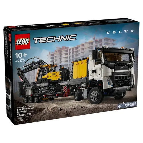 LEGO 42175 Volvo FMX LKW mit EC230 Electric Raupenbagger
