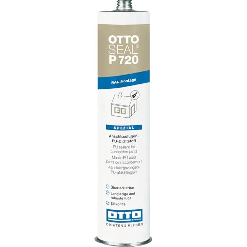 OTTOSEAL P 720 Anschlussfugen-PU-Dichtstoff 310 ml Kartusche C01 weiß