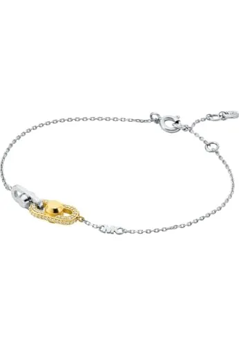 Michael Kors Damen-Armband 925er Silber mit Zirkonia - Elegantes Armband aus 925er Silber, verziert mit funkelnden Zirkonia-Steinen – das perfekte Accessoire für jeden Anlass!