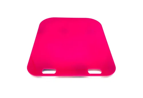 AREA17 Rollbrett Acryl Gleitbrett für COSORI Heißluftfritteuse - Rosa - Praktisches Gleitbrett für müheloses Verschieben Ihrer Heißluftfritteuse. Mit Gummifüßen für stabilen Stand und in ansprechendem Rosa. Ideal für Ihre Küche!