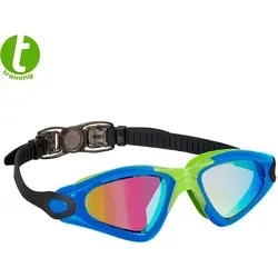 BECO Trainings-Schwimmbrille Calais Mirror, Blau