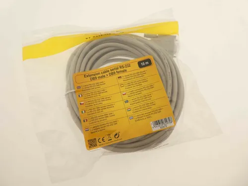 RS-232 Verlängerung Extension / 10 Meter Male-female (20-8-22-6)