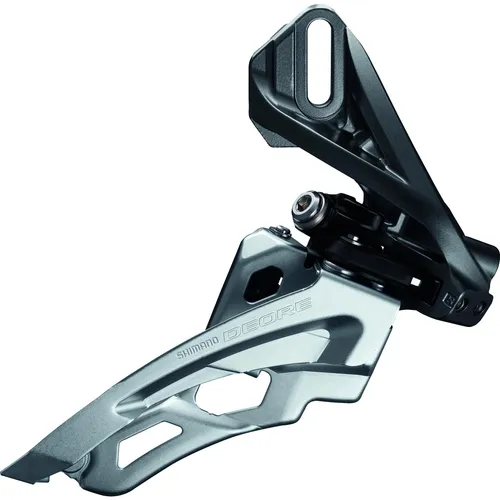 Shimano Deore FD-M6000 Umwerfer 3x10s - MTB Antrieb Umwerfer mit Side Swing-Technologie für präzise Gangwechsel und einfache Direktmontage, ideal für sportliche Fahrer.