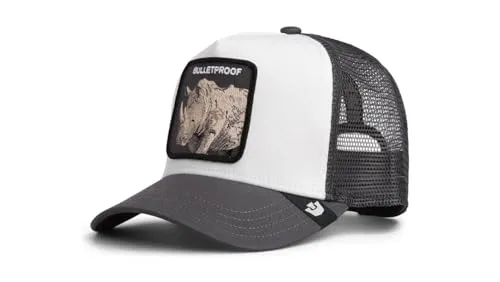 OG Trucker Unisex Cap One Size - Bulletproof Trucker - Stylische Unisex Cap von GOORIN mit coolem Front Patch. Hochwertige Verarbeitung und bequemer Sitz machen sie zum perfekten Begleiter für jeden Anlass.
