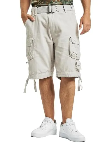 Brandit Savage Vintage Gladiator Short Old White S in silber von Brandit