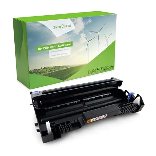 Green2Print Trommel 25000 Seiten für Brother DR-3200 - Drucker Bildtrommeln – Umweltfreundliche Recycling Trommel mit einer Ergiebigkeit von 25000 Seiten, passend für zahlreiche Brother Modelle, ideal für nachhaltigen Druck.