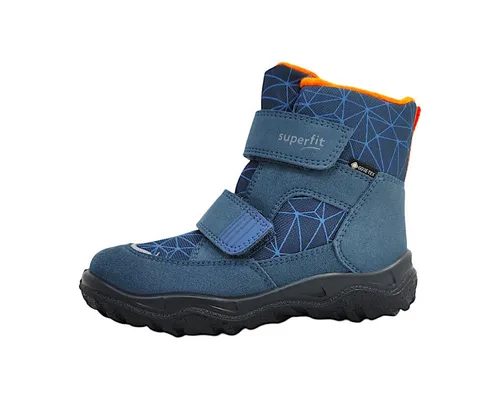 Superfit Jungen HUSKY Gore-Tex Schneestiefel 34 EU - Wanderschuhe mit GORE-TEX Membrane für wasserdichte und atmungsaktive Eigenschaften, ideal für kalte Wintertage. Reflektierende Details sorgen für Sicherheit.