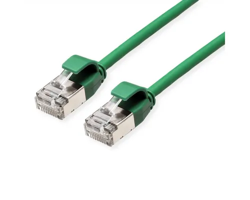 ROLINE U/FTP DataCenter Patchkabel Cat.6A (Class EA) LAN-Kabel, RJ-45 Männlich (Stecker), RJ-45 Männlich (Stecker) (150.0 cm), LSOH, slim