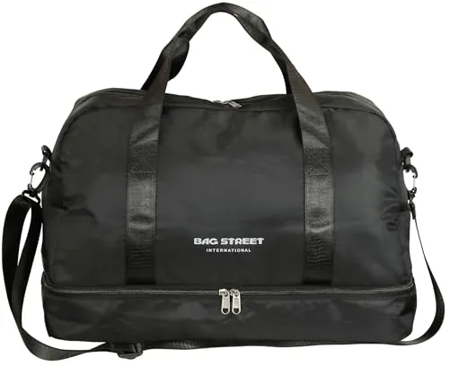 Bag Street - Leichte Reisetasche mit Nassfach für Sport und Reisen - Große Reisetasche mit Nass- und Schuhfach, ideal für Kurztrips und Sport. Leicht und bequem mit Trolleylasche, perfekt für einfaches Reisen.