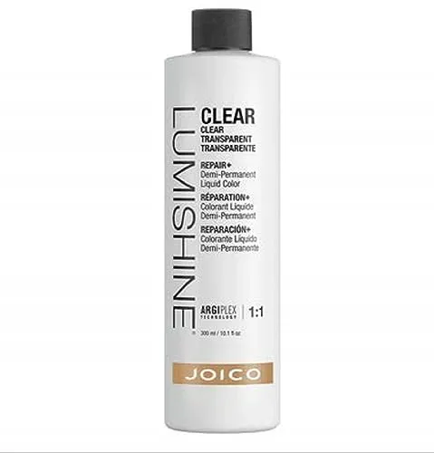 JOICO Lumishine Clear Repair + Demi-Permanent Liquid Color, 300 ml